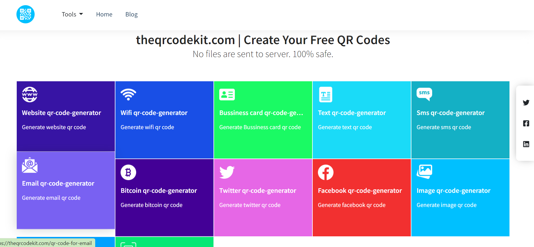 email qr code generator