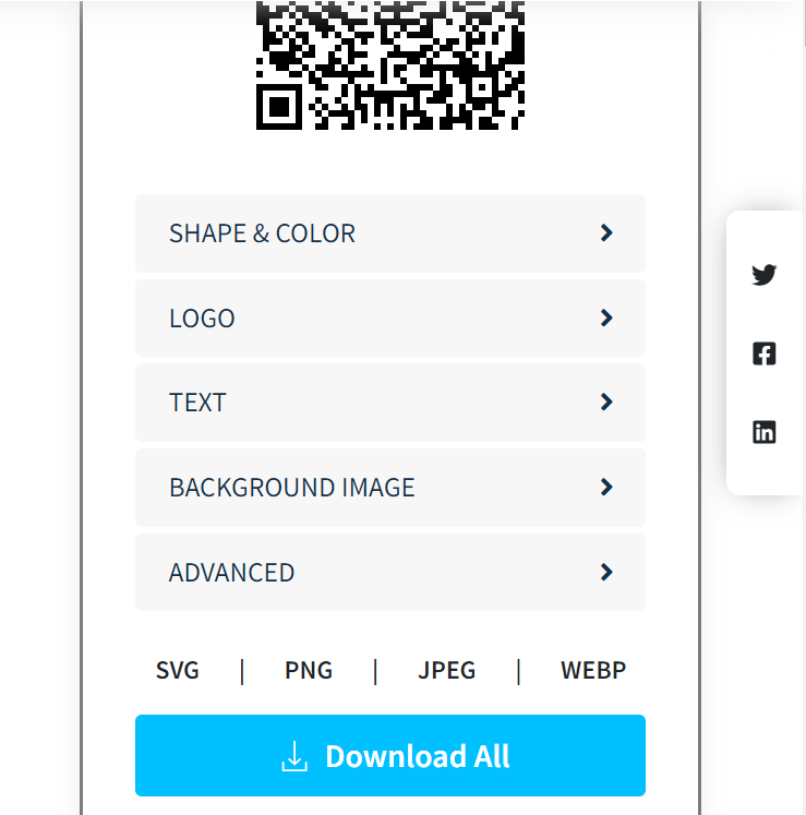 qr code customizations